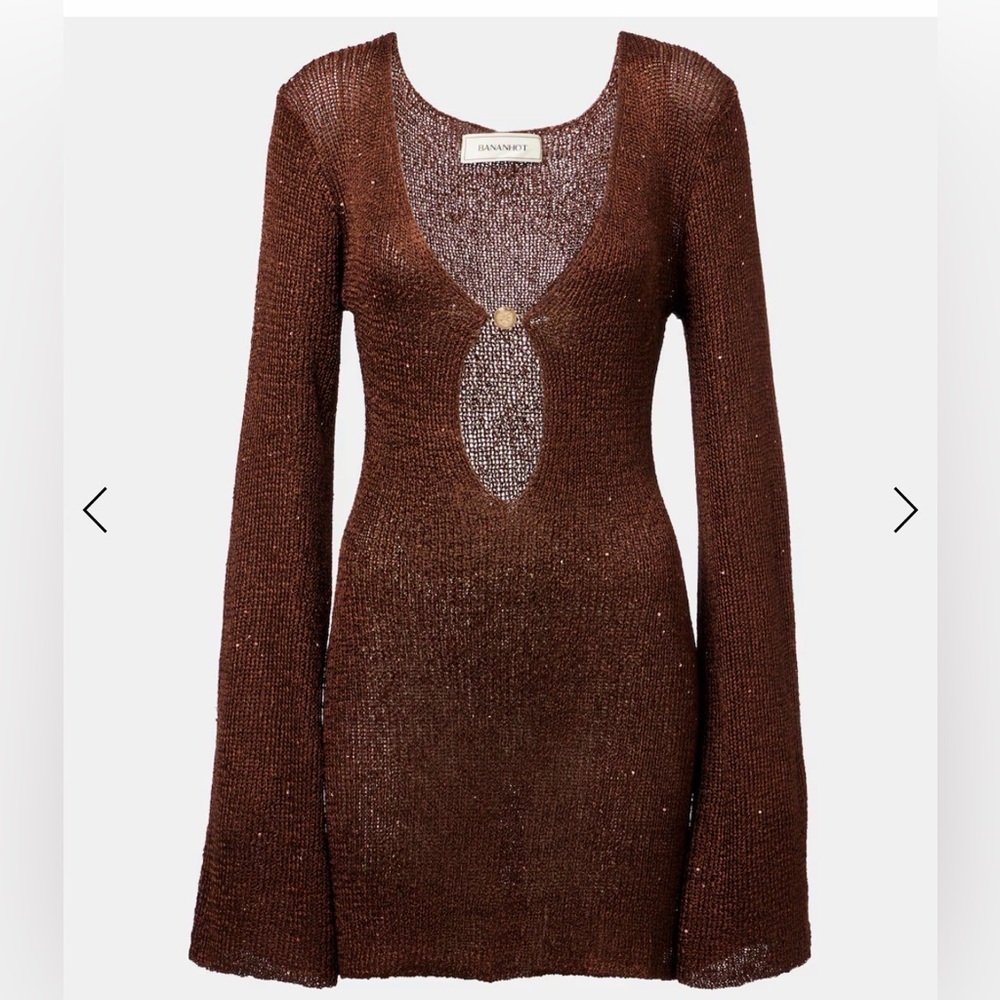Bananhot Rey Sequined Minidress Size Xs/S